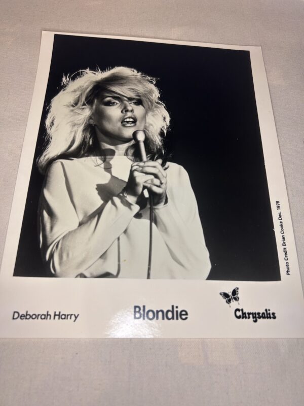 Blondie Press Photo Rare