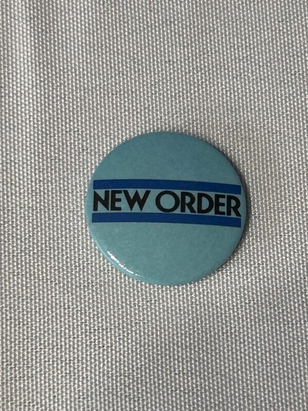 New Order Movement badge rare