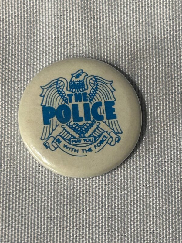 The Police 80’s badge Rare