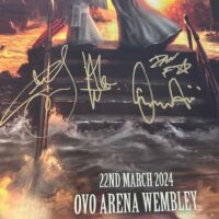 Fightstar Signed Poster 22nd March Wembley Arena Busted ***SOLD*** - Image 2