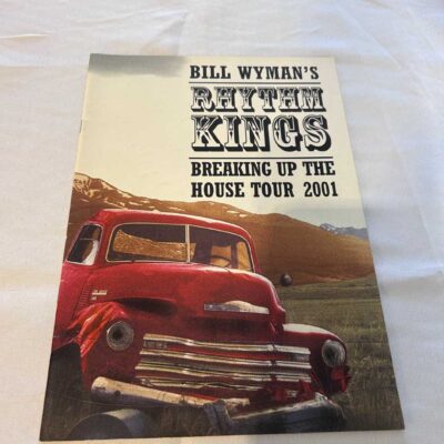 Bill Wyman Rhythm Kings Tour Programme 2001