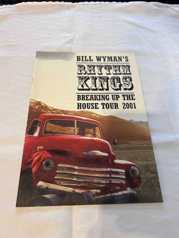 Bill Wyman Rhythm Kings Tour Programme 2001