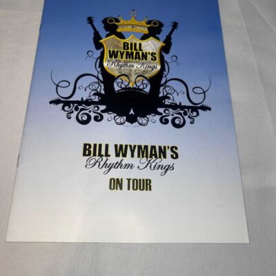Bill Wyman Rhythm Kings Tour Programme and Ticket Stubs 2008