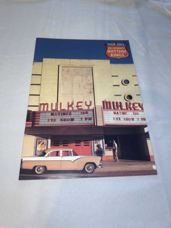 Bill Wyman Rhythm Kings Tour Programme 2002