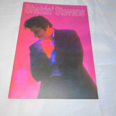 Shakin’ Stevens Tour Programme 2000