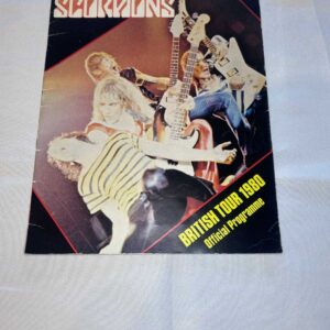 Scorpions 1980 Animal Magnetism Tour Programme