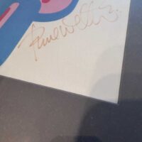 Paul Weller Studio 150 Signed and Framed Artwork. Rare. - Image 4