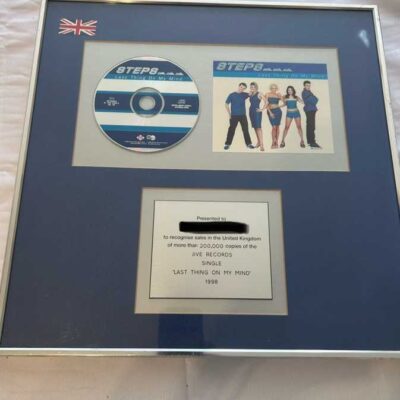 Steps Last Thing On My Mind Silver Disc. Rare