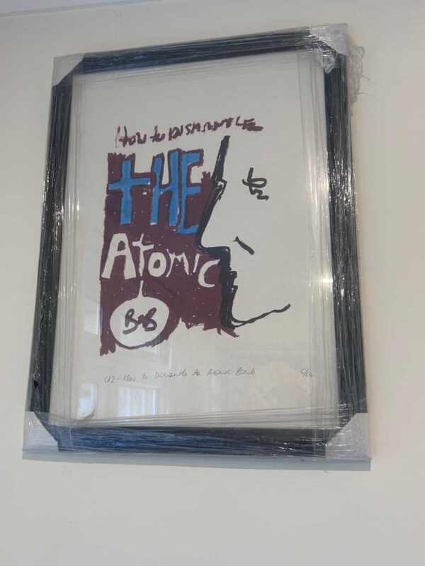 Fabulous U2 Bono How To Dismantle An Atom Bomb Print #SOLD#