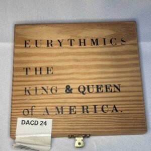 Eurythmics The King and Queen of America Rare Wooden CD Box