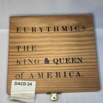 Eurythmics The King and Queen of America Rare Wooden CD Box