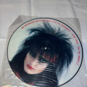 Siouxsie and The Banshees Rare Interview Picture Disc