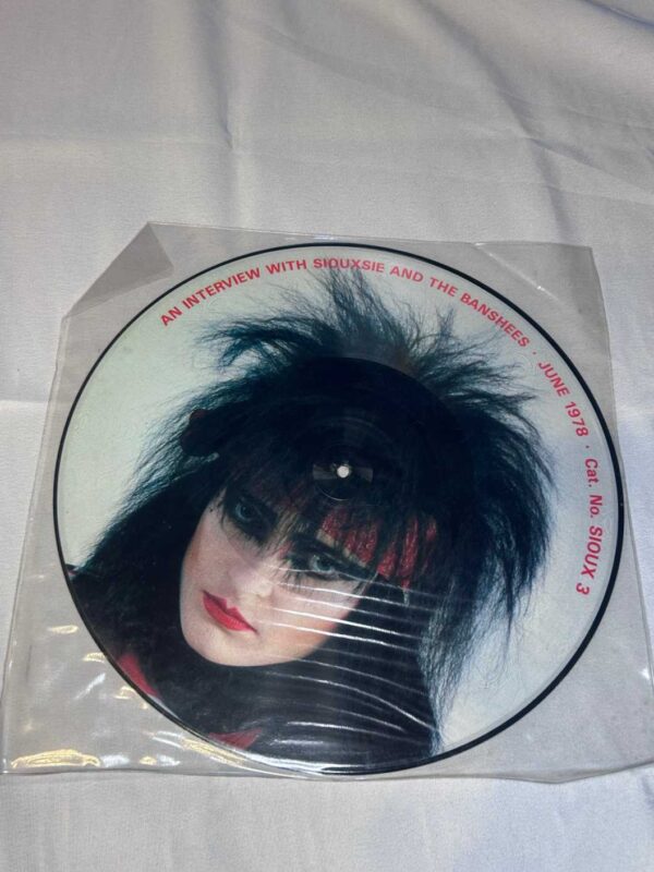 Siouxsie and The Banshees Rare Interview Picture Disc