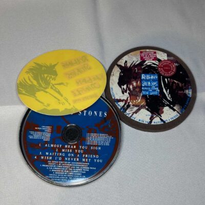 Rolling Stones Almost Hear You Sigh Rare Tin with Sticker and 4 track cd