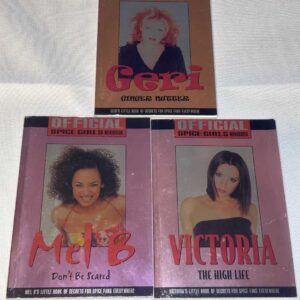 Spice Girls 3 Girl Set Official Mini Books