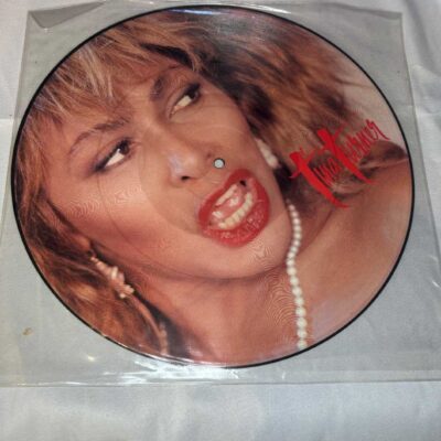 Tina Turner Typical Male 12 inch Picture Disc. Rare.