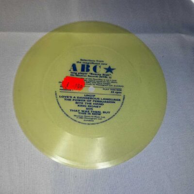 ABC Flexi Disc Tracks from Beauty Stab. Rare.