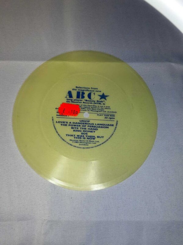 ABC Flexi Disc Tracks from Beauty Stab. Rare.