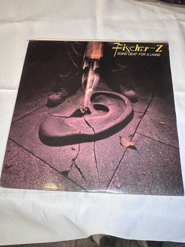 Fischer-Z Going Deaf For A Living LP Vinyl