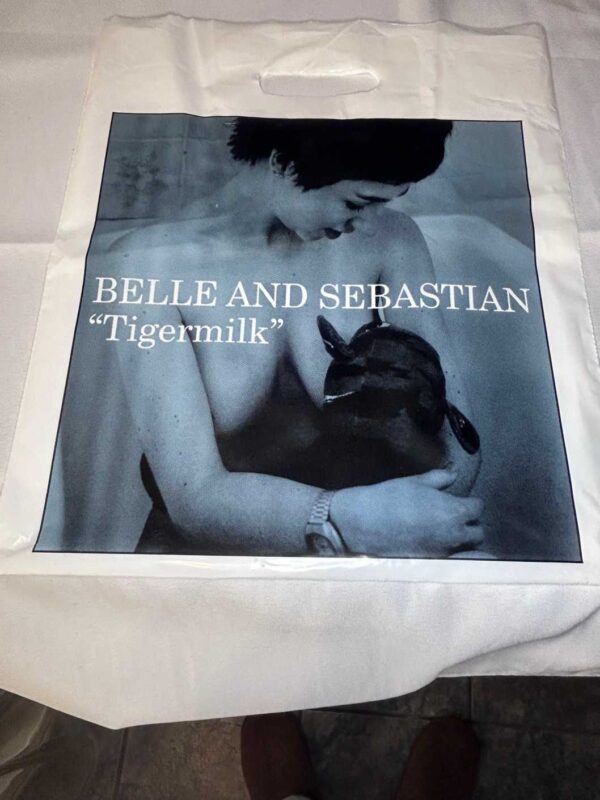 Belle and Sebastian Tigermilk Promo Plastic Record Bag