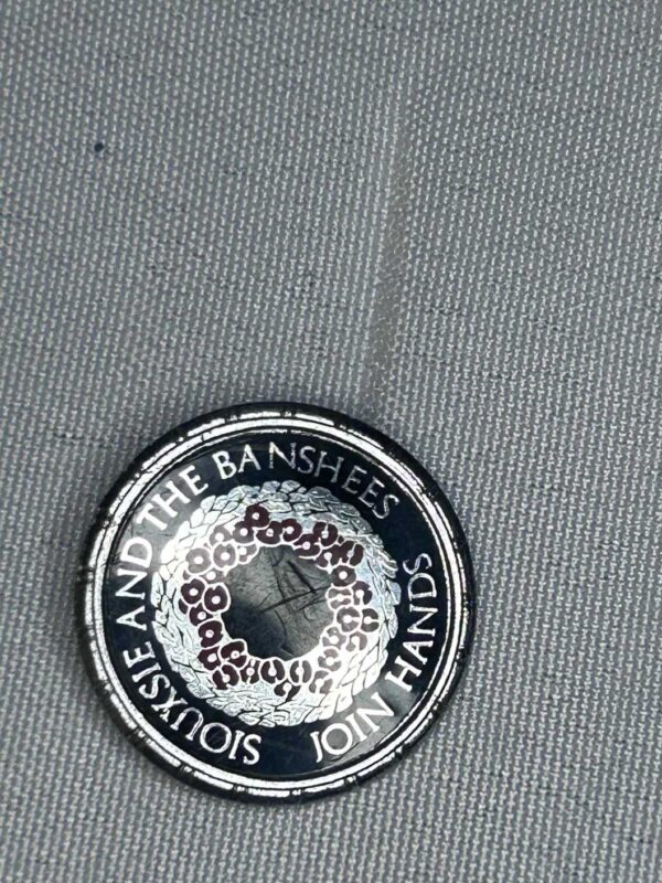 Siouxsie and The Banshees Join Hands Metal Badge