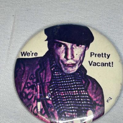 Sex Pistols Lydon Badge 64mm