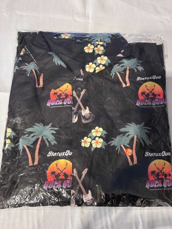 Status Quo Promotional Rare Shirt