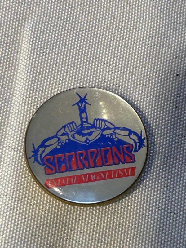 Scorpion Animal Magnetism Badge