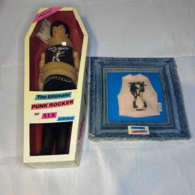 Sid Vicious Rare Doll with Accessory