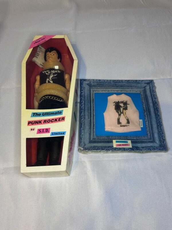 Sid Vicious Rare Doll with Accessory