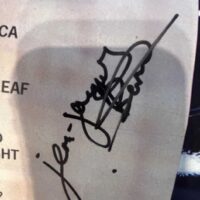 Stranglers Signed Record Store Poster JJ Burnel - Image 4