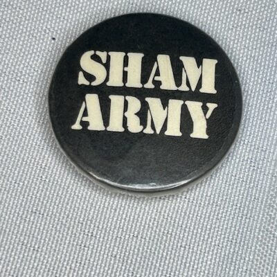 Sham 69 3cm Badge