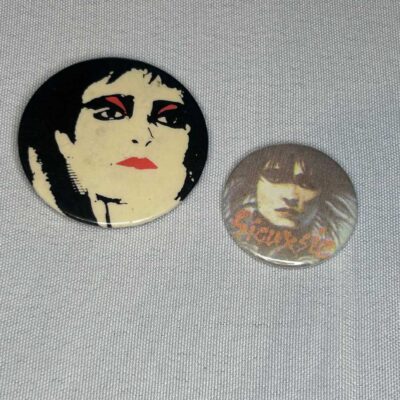 Siouxsie and The Banshees 2 Badges set