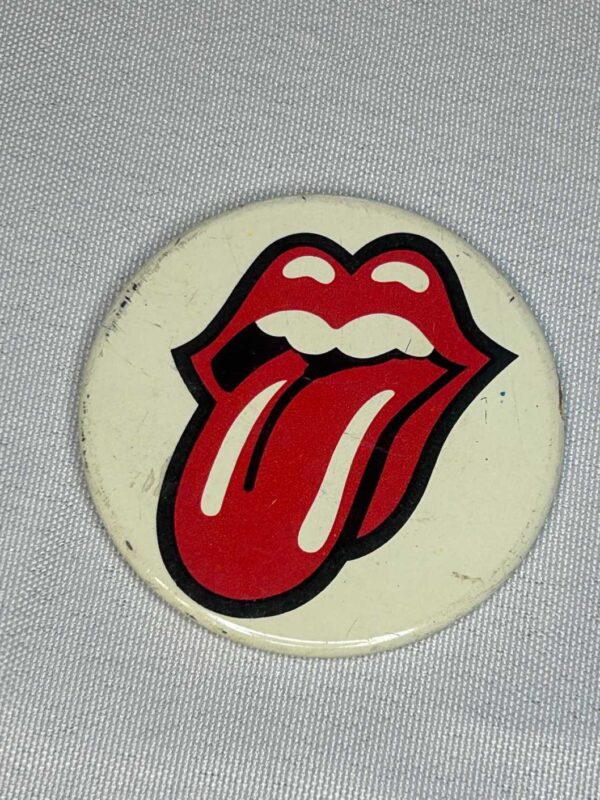 Rolling Stones 54mm Badge