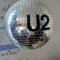 U2 Disco Ball Rare Special Island Records Promotional Item 30cm - Image 2
