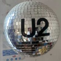 U2 Disco Ball Rare Special Island Records Promotional Item 30cm - Image 3