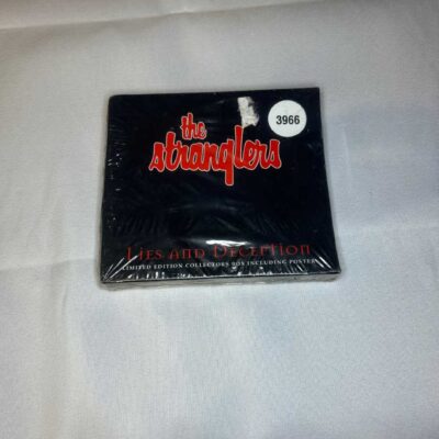 The Stranglers 2 CD Rare Numbered Collectors Box with Poster Lies and Deception
