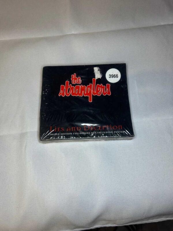 The Stranglers 2 CD Rare Numbered Collectors Box with Poster Lies and Deception