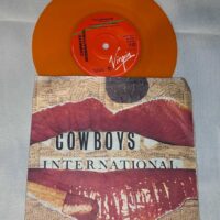 Cowboys International ‘Aftermath’ orange 7″ vinyl rare 1979 - Image 2