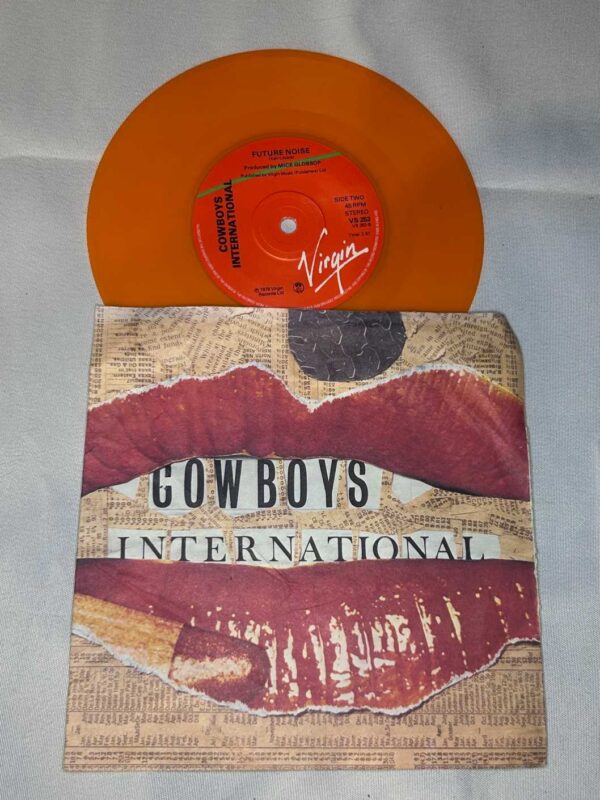 Cowboys International ‘Aftermath’ orange 7″ vinyl rare 1979