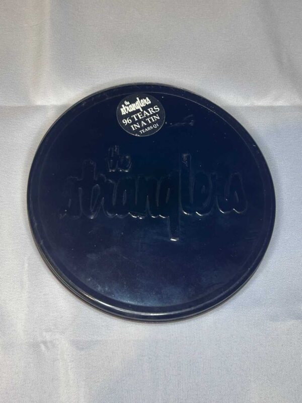 The Stranglers ’96 Tears’ 7″ vinyl in a tin.