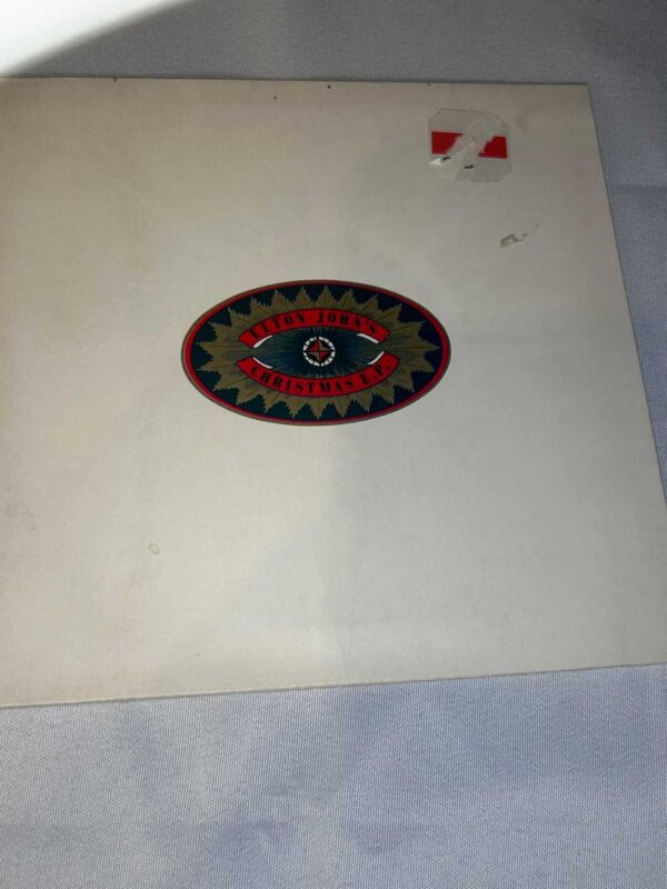 Elton John’s Christmas EP 7″ gatefold.