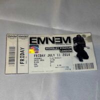 Eminem ticket stub 2014 Wembley Stadium - Image 2