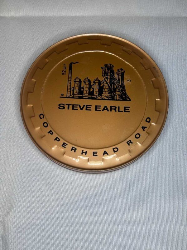 Steve Earle ‘Copperhead Road’ cd in a tin.