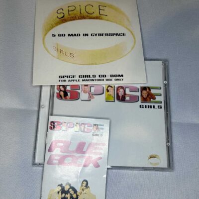 Spice Girls Bag, Album CD, Booklet and Mac CD ROM. Rare