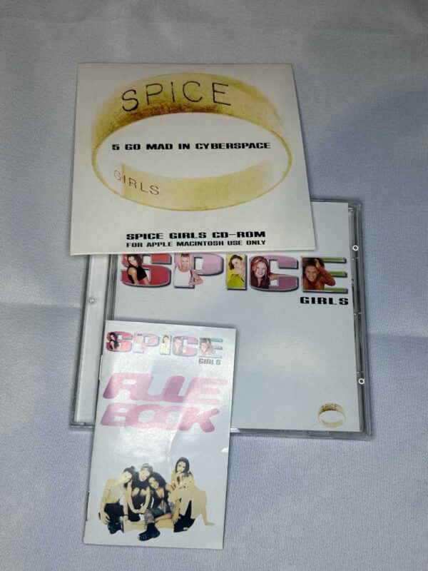 Spice Girls Bag, Album CD, Booklet and Mac CD ROM. Rare
