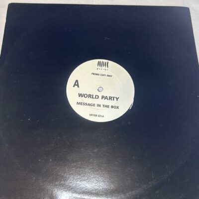 World Party ‘Message In The Box’ promo white label 12″ 1990