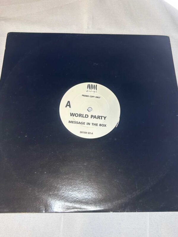 World Party ‘Message In The Box’ promo white label 12″ 1990