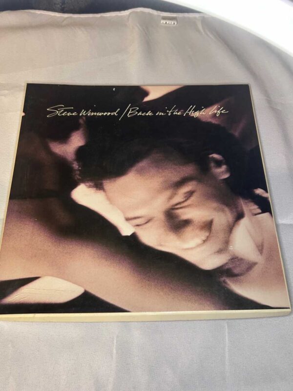 Steve Winwood ‘Back In The High Life double vinyl, biog and cassette press pack. Rare and genuine