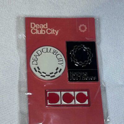 Nothing But Thieves Dead Club City 3 Metal Badge Set Tour Merchandise Rare